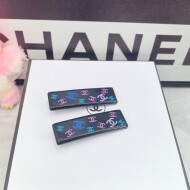 샤넬 CHANEL 클래식 로고 작은 집게핀