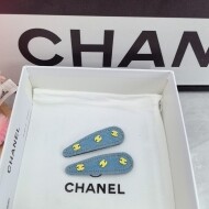 샤넬 CHANEL 심플 빈티지 작은 집게핀