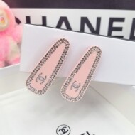 샤넬 CHANEL 큐빅 앤티크 작은 클립집게핀
