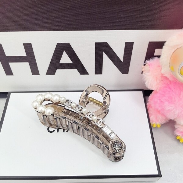 위핑,샤넬 CHANEL 진주 큐빅 클립 대핀