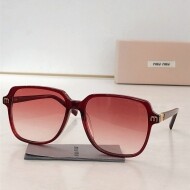 미우미우 MIU MIU 여성 패션 트렌드 캐주얼 선글라스 VMU63ZS 57口16-145