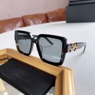 생로랑 Saint Laurent 로고 트렌드 캐주얼 선글라스 남녀공용 SLM314 66-10-145