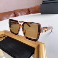 생로랑 Saint Laurent 로고 트렌드 캐주얼 선글라스 남녀공용 SLM314 66-10-145