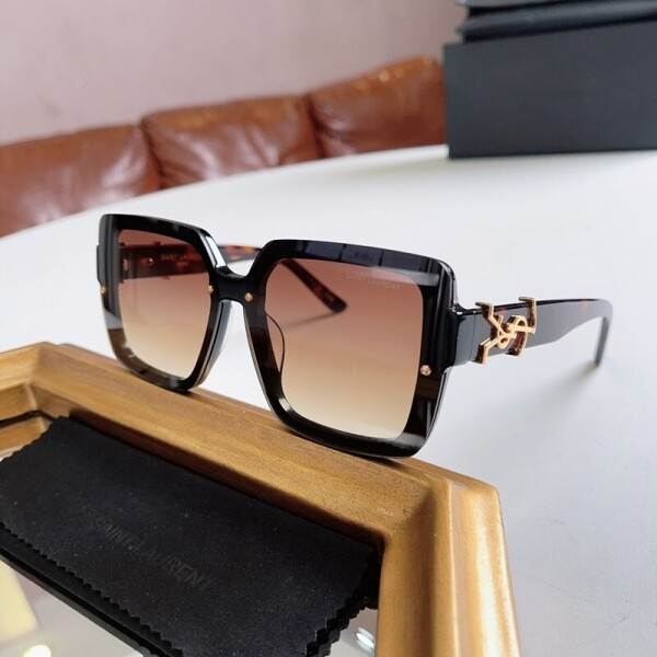 위핑,생로랑 Saint Laurent 로고 트렌드 캐주얼 선글라스 남녀공용 SLM314 66-10-145