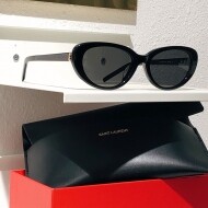생로랑 Saint Laurent 로고 트렌드 캐주얼 선글라스 남녀공용 SLM154F 54口20-145_