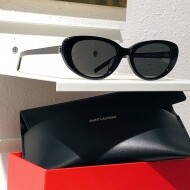 생로랑 Saint Laurent 로고 트렌드 캐주얼 선글라스 남녀공용 SLM154F 54口20-145_
