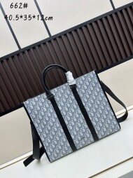 디올 DIOR East-West Oblique 플라워 모던 토트백