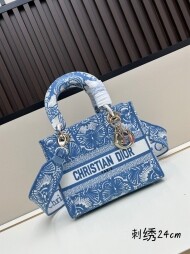 디올 DIOR 패션 자수 여성 토트백