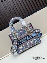 디올 DIOR 패션 자수 여성 토트백