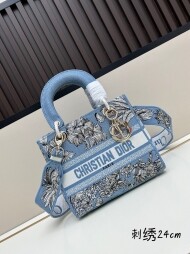 디올 DIOR 패션 자수 여성 토트백
