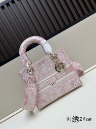 디올 DIOR 패션 자수 여성 토트백