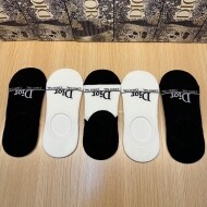 디올 DIOR 클래식 레터링 로고 여성 덧신