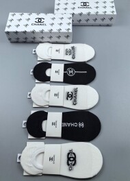 샤넬 CHANEL 클래식 레터링 로고 여성 덧신