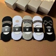 베르사체 Versace 심플 클래식 로고 남성 덧신