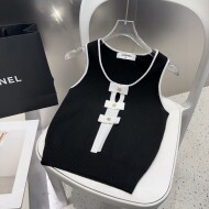 샤넬 CHANEL 로고 모던 디자인 캐주얼 캐미솔