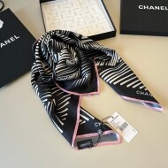 샤넬 CHANEL 모던 디자인 패턴 캐주얼 스카프 90*90cm