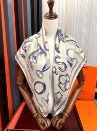 에르메스 Hermès 패션 디자인 패턴 캐주얼 스카프