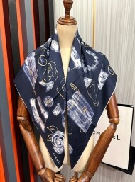샤넬 CHANEL 패션 디자인 패턴 캐주얼 스카프