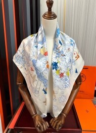 에르메스 Hermès 패션 디자인 패턴 캐주얼 스카프