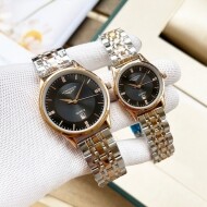 론진 Longines 모던 심플 커플 시계