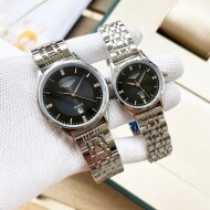 론진 Longines 모던 심플 커플 시계