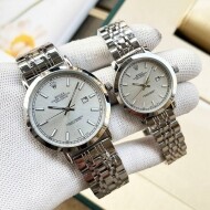 롤렉스 Rolex 캐주얼 심플 커플 쿼츠 시계 40mm 30mm