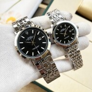 롤렉스 Rolex 캐주얼 심플 커플 쿼츠 시계 40mm 30mm