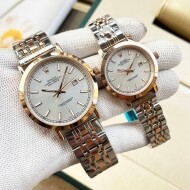 롤렉스 Rolex 캐주얼 심플 커플 쿼츠 시계 40mm 30mm