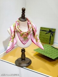 구찌 GUCCI 모던 클래식 패턴 빈티지 캐주얼 스카프 90*90cm