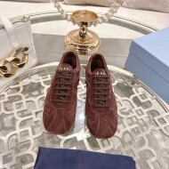 프라다 PRADA 영문 로고 캐주얼 커플 덕훈화
