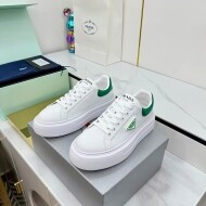 프라다 PRADA 삼각표 커플화이트캐주얼 슈즈