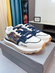 프라다 PRADA 패션 플랫 남자 운동화