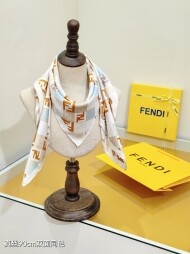 펜디 FENDI 로고 패션 디자인 캐주얼 스카프 90*90cm