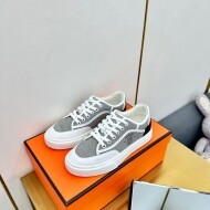 에르메스 Hermès H 나염 로우탑 커플 캐주얼 슈즈