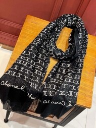 샤넬 CHANEL 클래식 요소 빈티지 캐주얼 스카프