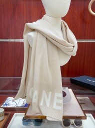 샤넬 CHANEL 로고 모던 심플 캐주얼 스카프