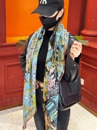 에르메스 Hermès 패션 디자인 패턴 빈티지 캐주얼 스카프