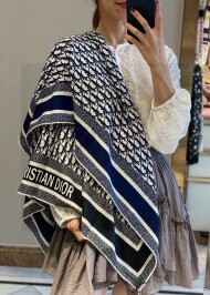 디올 DIOR 로고 패션 패턴 디자인 캐주얼 스카프