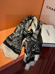샤넬 CHANEL 모던 클래식 디자인 캐주얼 스카프