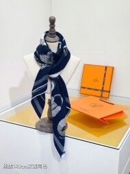 에르메스 Hermès 모던 디자인 패턴 캐주얼 스카프