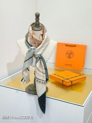 에르메스 Hermès 모던 디자인 패턴 캐주얼 스카프