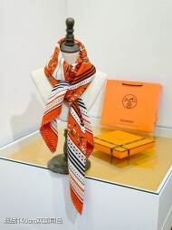 에르메스 Hermès 모던 디자인 패턴 빈티지 캐주얼 스카프