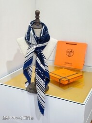 에르메스 Hermès 모던 디자인 패턴 빈티지 캐주얼 스카프