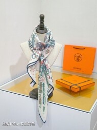 에르메스 Hermès 모던 디자인 패턴 빈티지 캐주얼 스카프