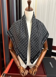 샤넬 CHANEL 로고 모던 클래식 패턴 캐주얼 스카프