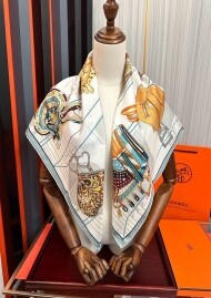 에르메스 Hermès 모던 디자인 패턴 캐주얼 스카프