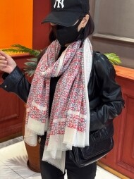 샤넬 CHANEL 모던 클래식 디자인 캐주얼 스카프