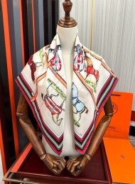 에르메스 Hermès 모던 클래식 디자인 캐주얼 스카프