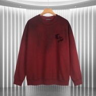 크롬하츠 Chrome Hearts 모던 로고 캐주얼 라운드 커플 맨투맨