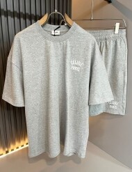 셀린느 CELINE 모던 클래식 캐주얼 반팔 반팔 세트